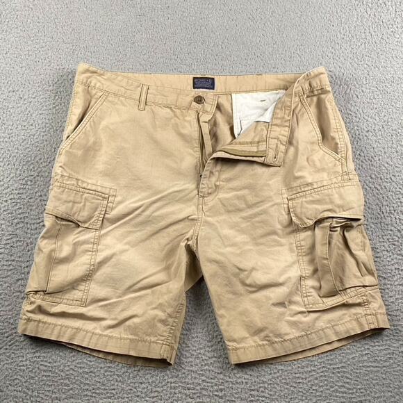 Levi's Ripstop Cargo Shorts Men's 38 Beige Workwear Rugged Causal Outdoors - Picture 1 of 10